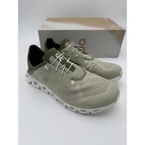 NEW!! On Running Men's Cloud 5 Coast Sneakers - Chalk/Olive - Size 11.5